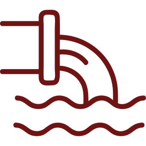 Icoon waterzuiveringsindustrie